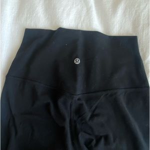 black lululemon align 25”